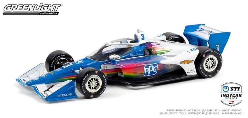 Greenlight 2021 Scott McLaughlin Team Penske PPG NTT IndyCar Series - 1:18 Scale