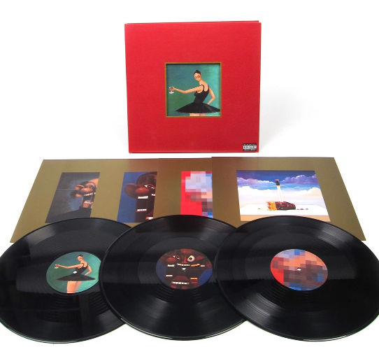 NEW - Kanye West, My Beautiful Dark Twisted Fantasy 3LP