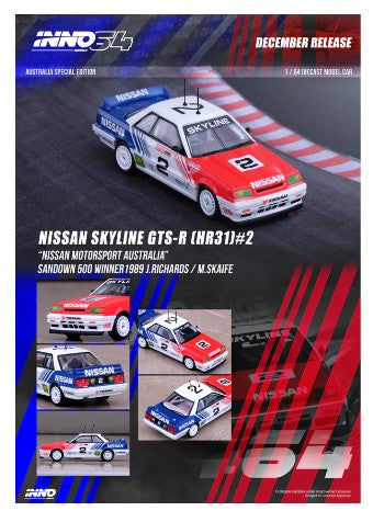 INNO64 - #2 Nissan Skyline GTS-R (HR31) Jim Richards Nissan Motorsport Australia