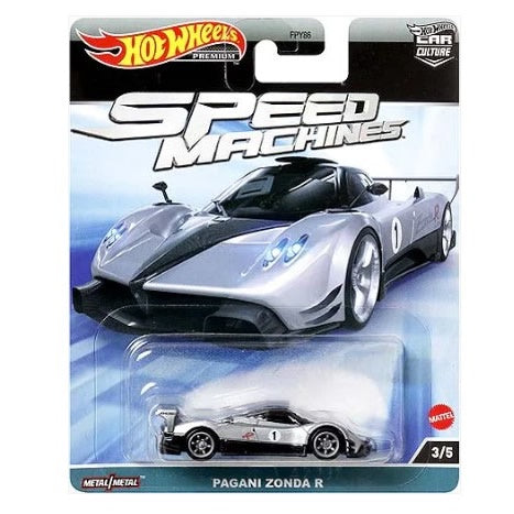 Hot Wheels Premium  - Car Culture 'Speed Machines' - Pagani Zonda R