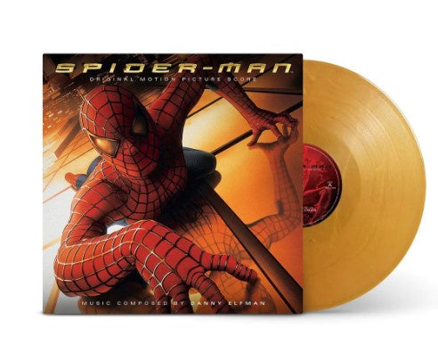 NEW - Soundtrack, Spiderman Original Motion Picture (Danny Elfman) Gold LP