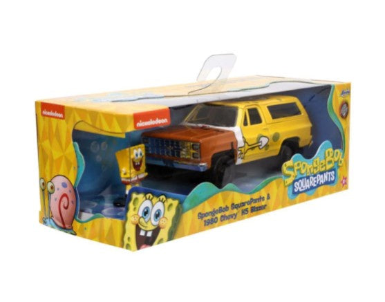 Jada Toys - 1980 Chevy K5 with Spongebob Figure