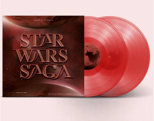 NEW - Soundtrack, Star Wars Saga: The City Of Prague Philharmonic Orchestra (Coloured) 2LP