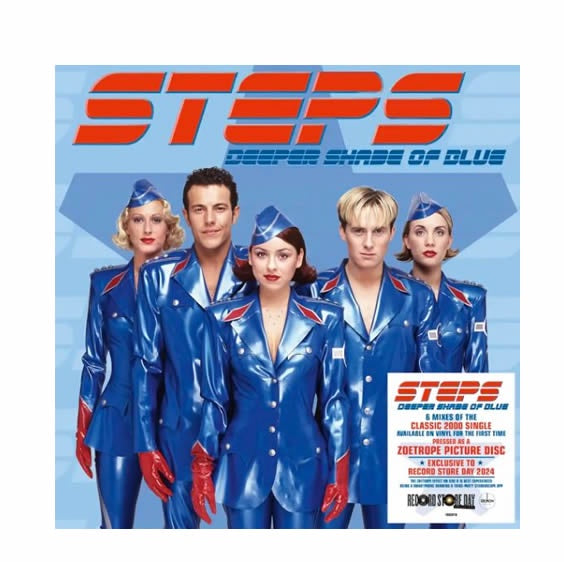 NEW - Steps, Deeper Shade of Blue: The Remixes (Picture Disc) - RSD2024