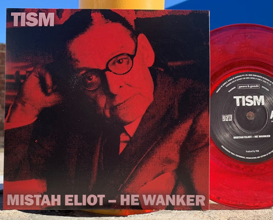 NEW - TISM, Mistah Eliot - He Wanker (Red) 7" RSD