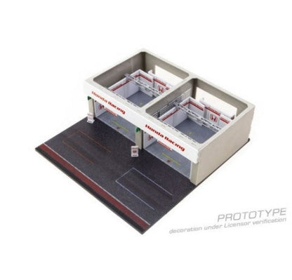 Tarmac Works - Pit Garage Honda Racing Diorama