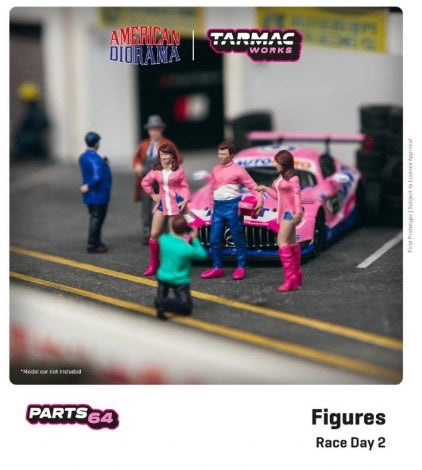 Tarmac Works - Diecast Figurines 'Race Day 2'