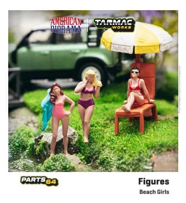 American Diorama - Diecast Figurines 'Beach Girls'