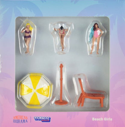 American Diorama - Diecast Figures 'Beach Girls' Set - 1:64 Scale