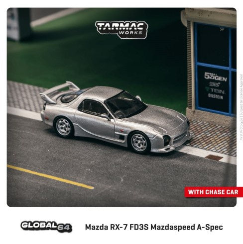 Tarmac Works - Mazda RX-7 FD3S Mazdaspeed A-Spec - Silver