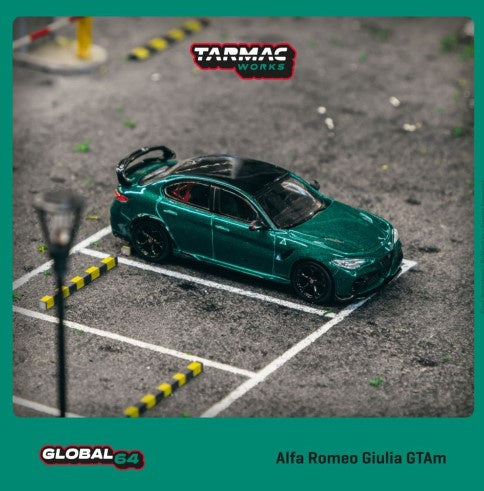Tarmac Works - Alfa Romeo Giulia GTAm - Green Metallic