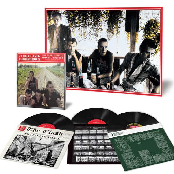 NEW - Clash (The), Combat Rock/The Peoples Hall 3LP