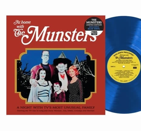 NEW - Soundtrack, At Home with the Munsters (Blue) LP