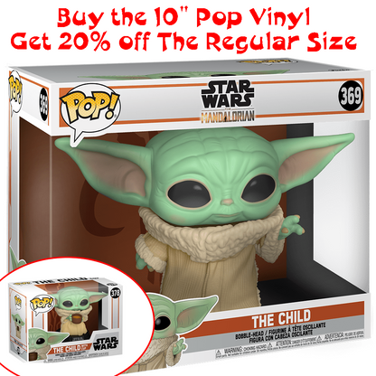 Star Wars: The Mandalorian - The Child 10" Pop! Vinyl
