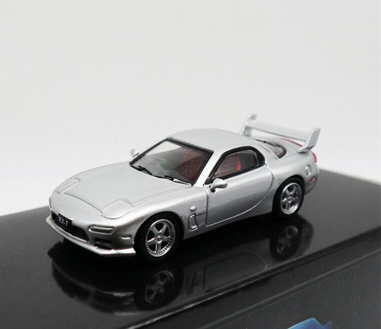 Time Micro - Mazda RX-7 Silver - 1:64 Scale