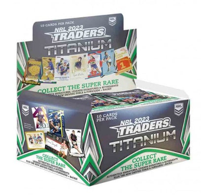 2023 NRL Traders Titanium Trading Cards (Sealed Box)