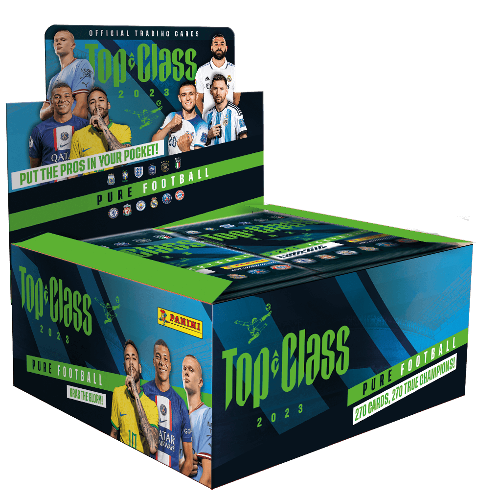 Panini - Top Class 2023 Soccer Football Trading Cards (1 Pack / 8 Cards)