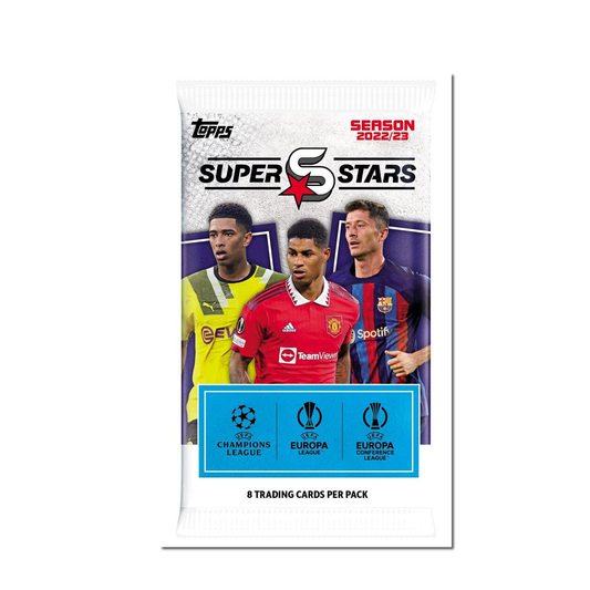 Topps - 2023 UEFA Football Superstars Trading Cards (1 Pack)