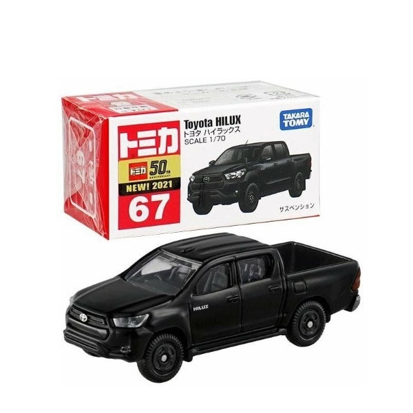 Takara Tomy Tomica - Toyota Hilux Dual Cab - Black #67