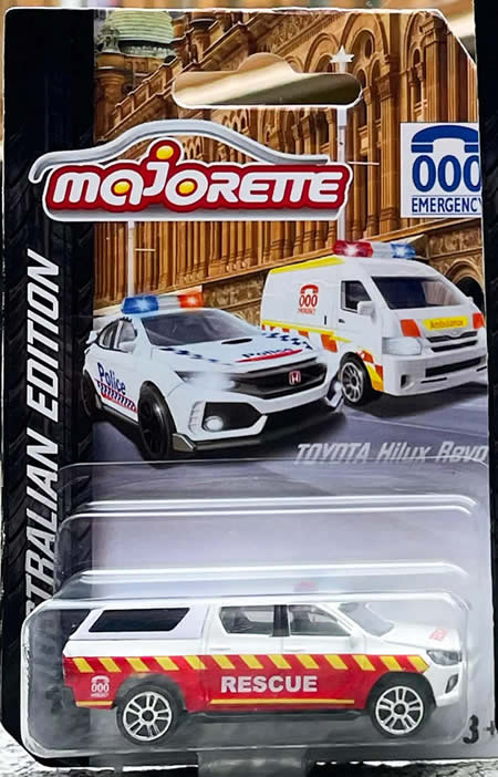 Majorette - Australian Edition 'Triple Zero' - Toyota Hilux Revo