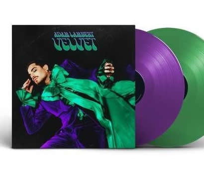 NEW - Adam Lambert, Velvet (Green/Purple) 2LP