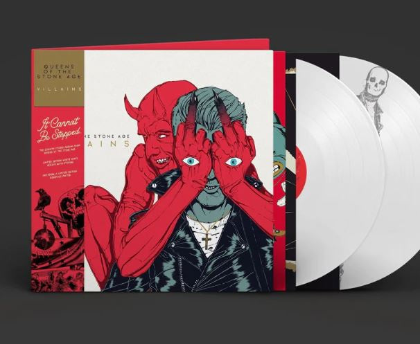 NEW - Queens of the Stone Age, Villains (White) 2LP