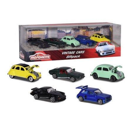 Majorette - Vintage Cars - 5 Piece Gift Pack