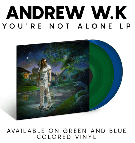NEW - Andrew W.K., You're Not Alone (Coloured) 2LP