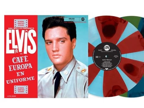 NEW - Elvis Presley, Cafe Europa En Uniforme: 60th Anniversary Colour 2LP RSD