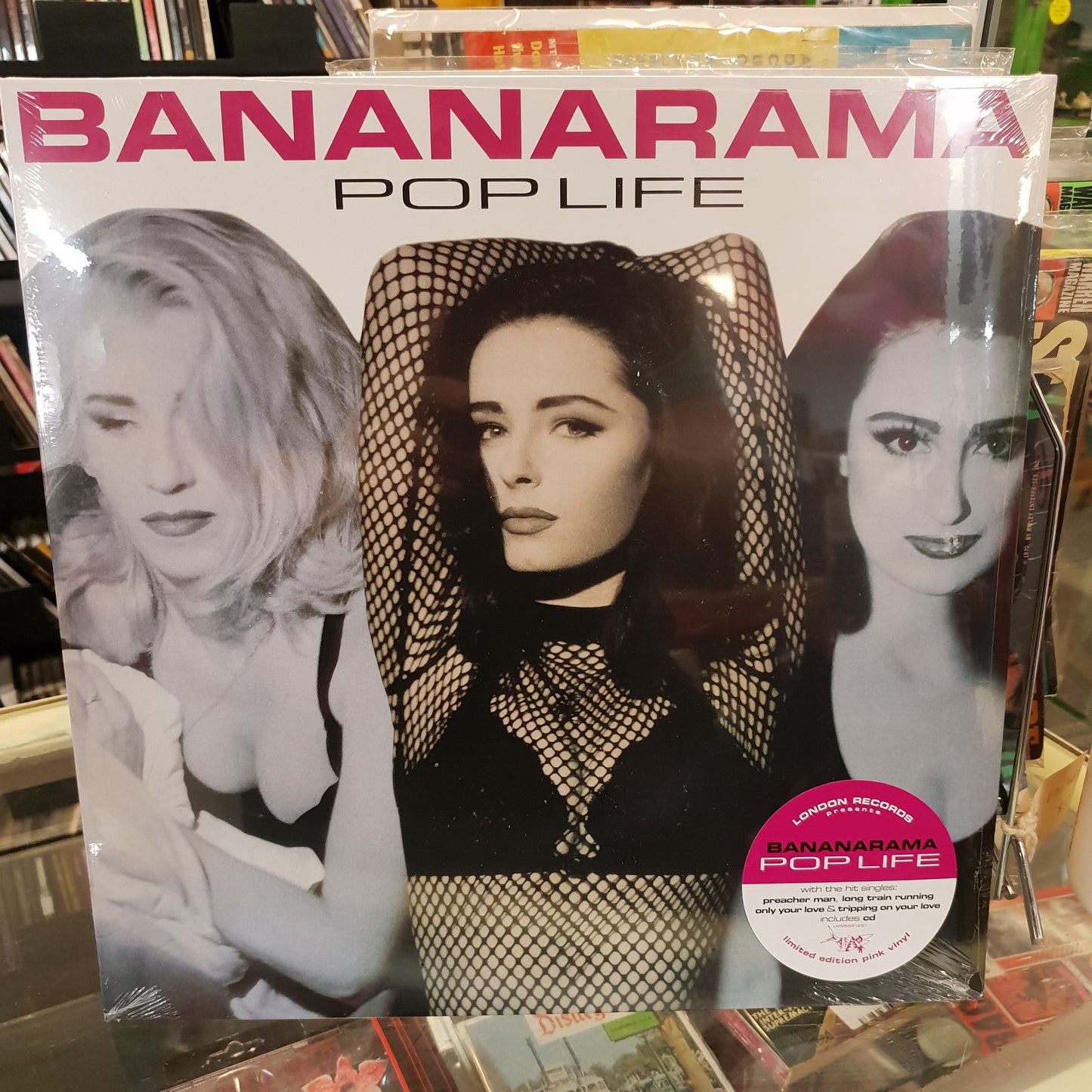 NEW - Bananarama, Pop Life Pink LP