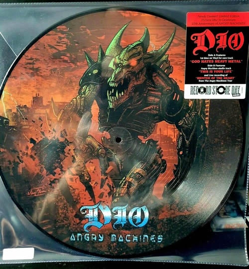 NEW - Dio, God Hates Heavy Metal Pic Disc RSD