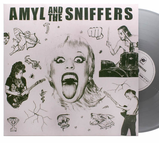 NEW - Amyl & The Sniffers, Amyl and The Sniffers Silver LP