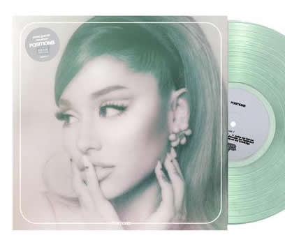 NEW - Ariana Grande, Positions (Coke Bottle Green) LP