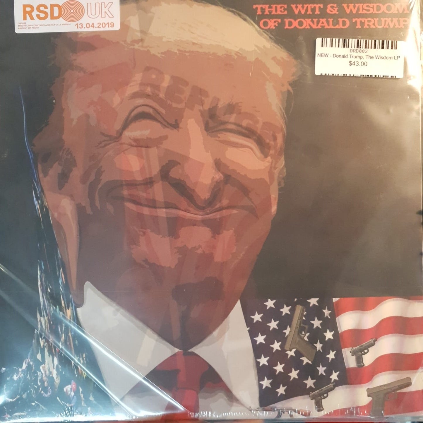 NEW - Donald Trump, The Wit and The Wisdom LP
