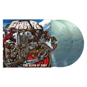 NEW - GWAR, Blood of Gods Clear White Blue Swirl LP