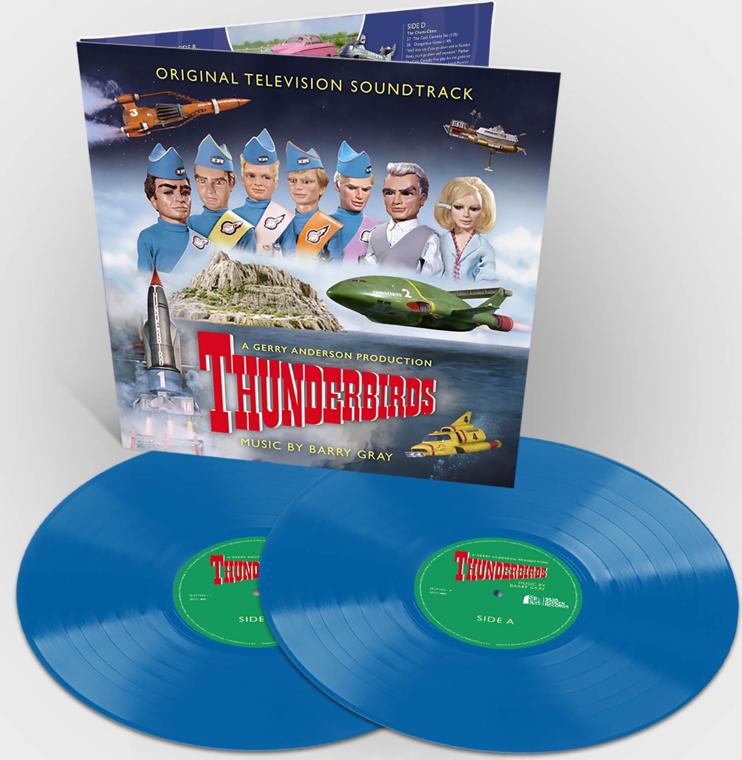 NEW - Soundtrack, Thunderbirds Coloured 2LP