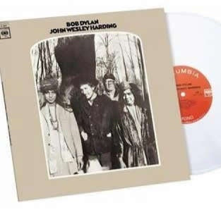 NEW - Bob Dylan, John Wesley Harding (2010 Mono) White LP