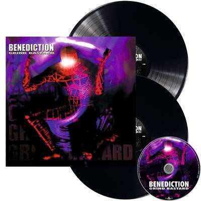 NEW - Benediction, Grind Bastard 2LP+CD
