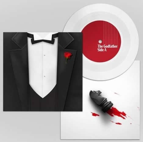 NEW - Soundtrack, The Godfather 7" White Vinyl