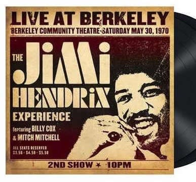 NEW - Jimi Hendrix, Live at Berkeley 2LP