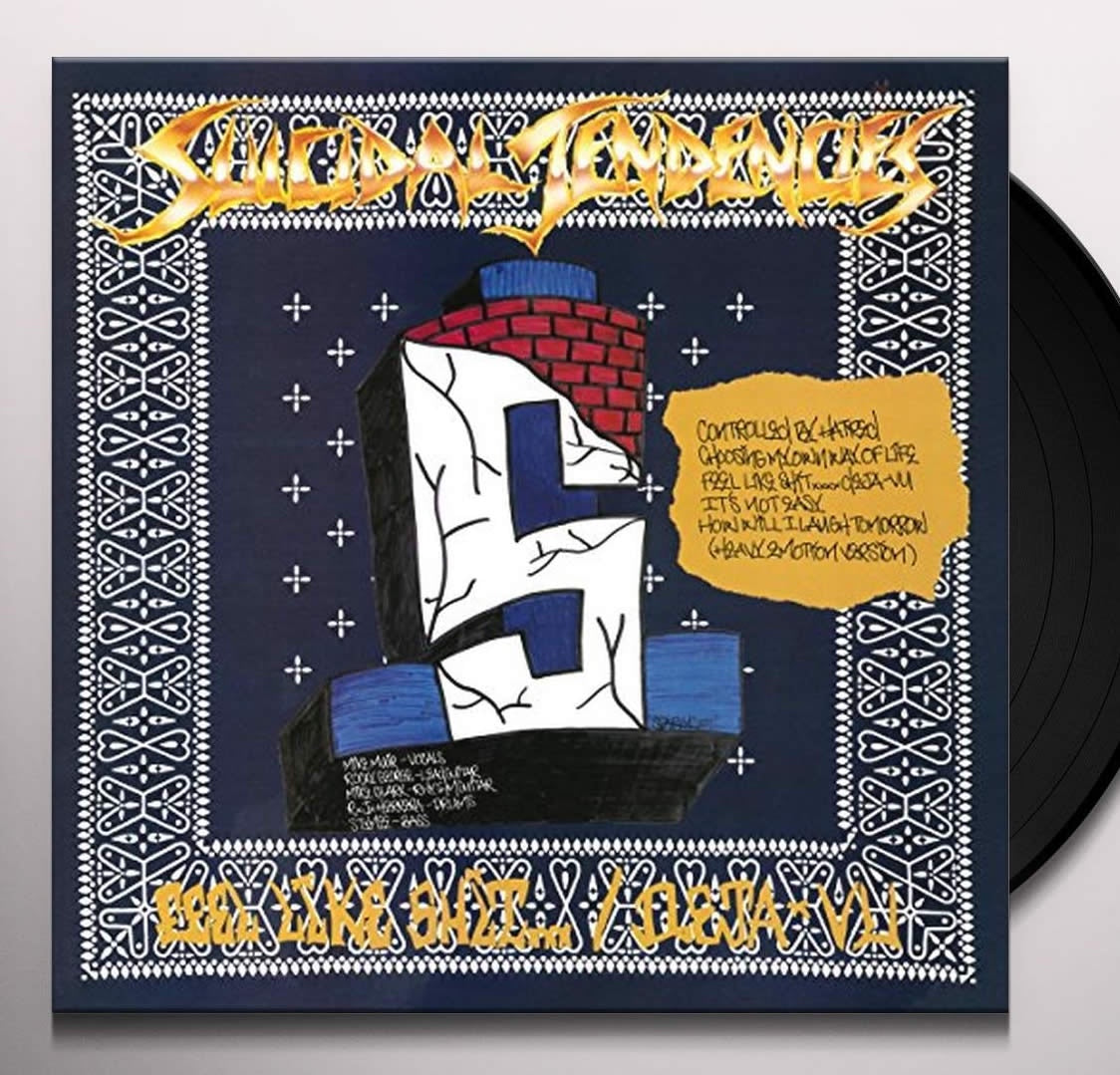 NEW - Suicidal Tendencies, Controlled By Hatred/Feel Like  Shit LP