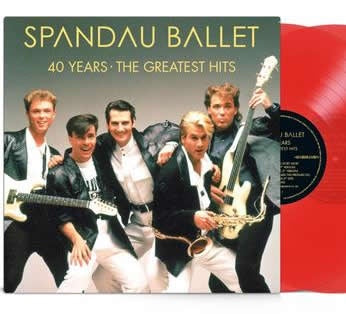 NEW - Spandau Ballet, 40 Years: The Greatest Hits (Red) 2LP