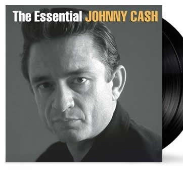 NEW - Johnny Cash, The Essential Johnny Cash 2LP