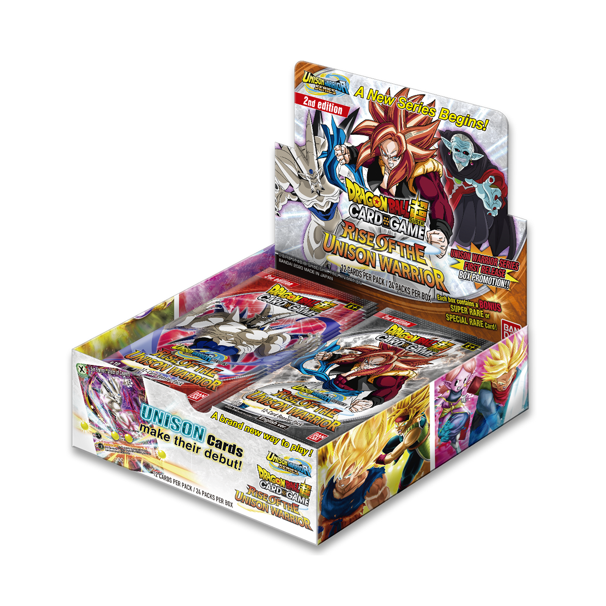 Dragon Ball Super Card Game Rise of The Unison Warrior Booster (1 Pack / 12 Cards)