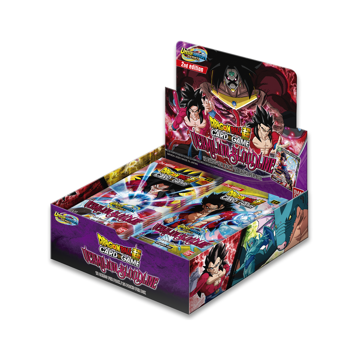 Dragon Ball Super Card Game Vermilion Bloodline Second Edition (1 Pack / 12 Cards)