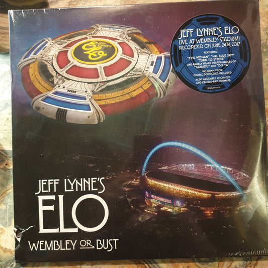 NEW - ELO, Wembley Or Bust 3LP
