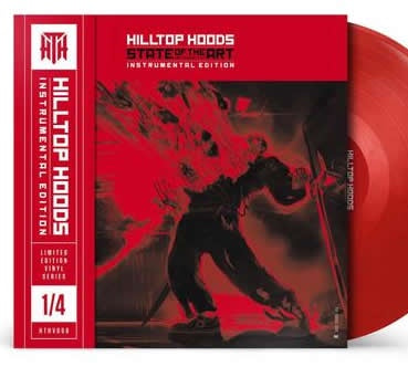 NEW - Hilltop Hoods, State of the Art (Instumental) Blood Red 2LP