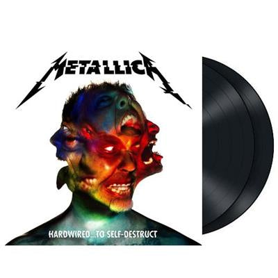 NEW - Metallica, Hard.. Wired to Self Destruct Black 2LP