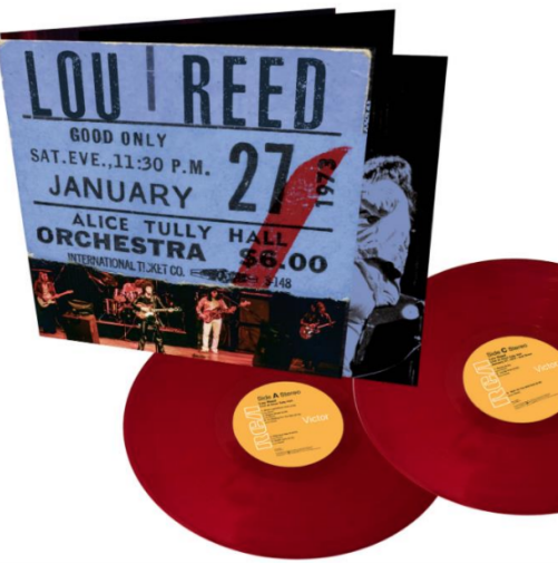 NEW - Lou Reed, Live at Alice Tully Hall 1973 (Red) 2LP