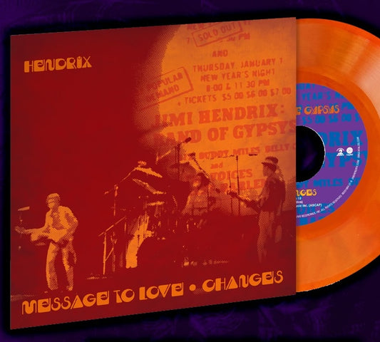 NEW - Jimi Hendrix, Message to Love / Changes Coloured RSD 7"